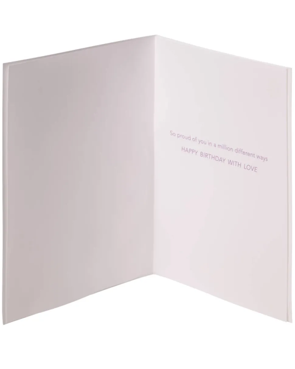 So Proud of You Birthday Greeting Card for Daughter