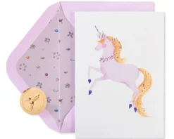 Sophisticated Unicorn Boxed Blank Note Cards with Envelopes, 12-Count