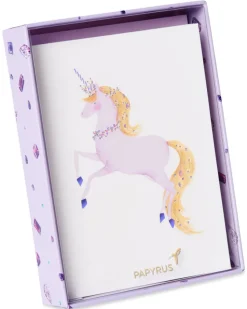 Sophisticated Unicorn Boxed Blank Note Cards with Envelopes, 12-Count