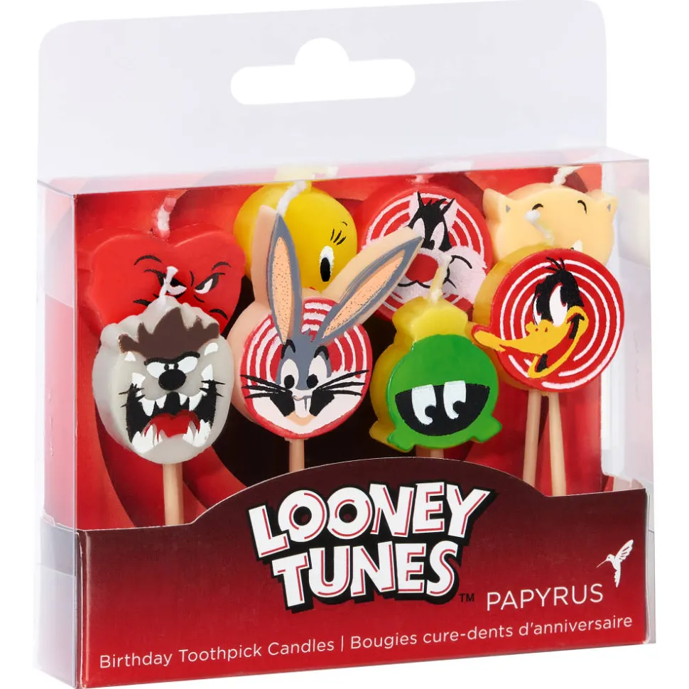 Space Jam Cake Topper Birthday Candles, 9-Count
