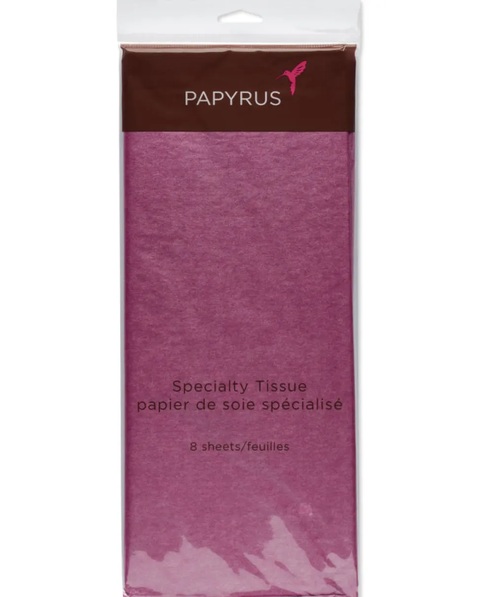 Sparkle Pink Tissue Paper, 8-Sheets
