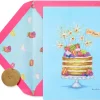 Sparkler Cake Birthday Greeting Card For Mom – Designed by Bella Pilar