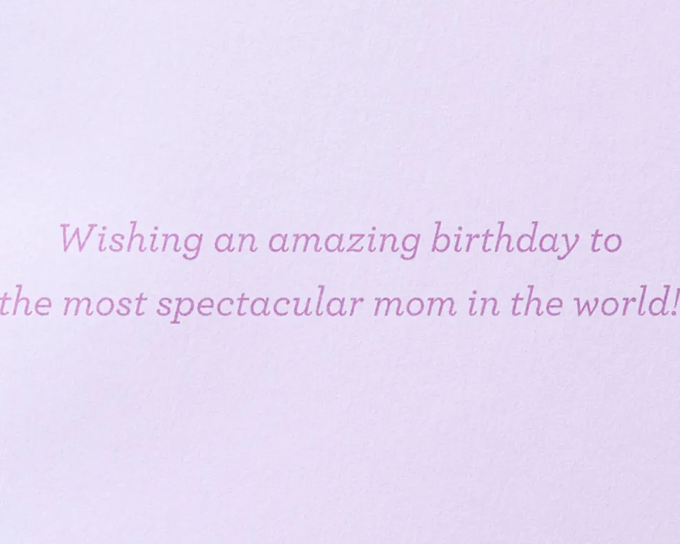 Sparkler Cake Birthday Greeting Card For Mom – Designed by Bella Pilar