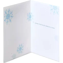 Sparkles and Shines Religious Christmas Greeting Card – Designed by Turnowsky