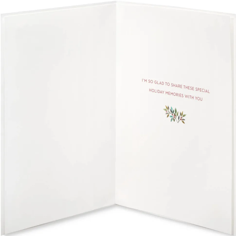 Special Holiday Memories Holiday Greeting Card for Wife