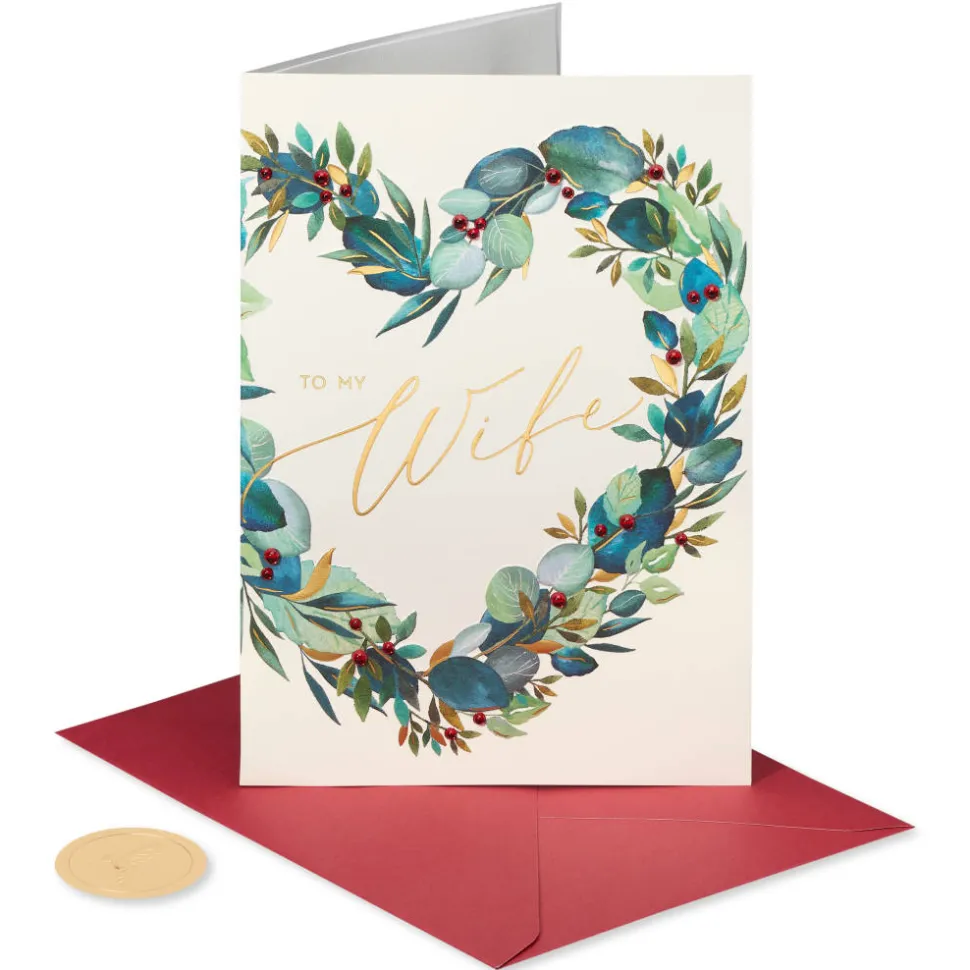 Special Holiday Memories Holiday Greeting Card for Wife