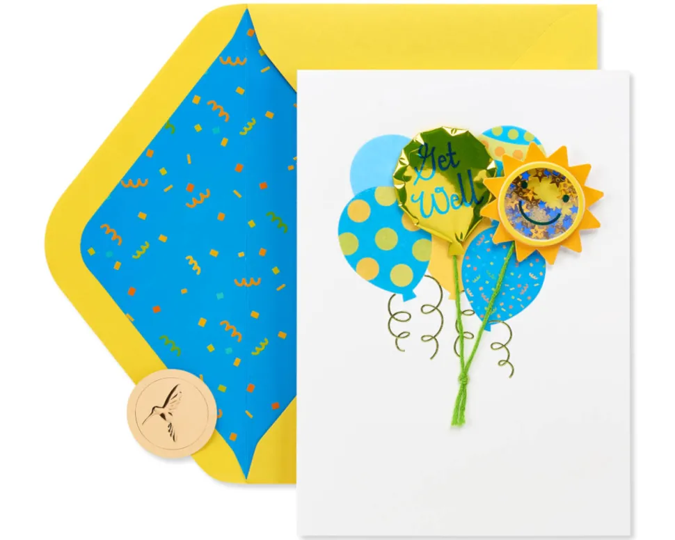 Speedy Recovery Get Well Soon Greeting Card