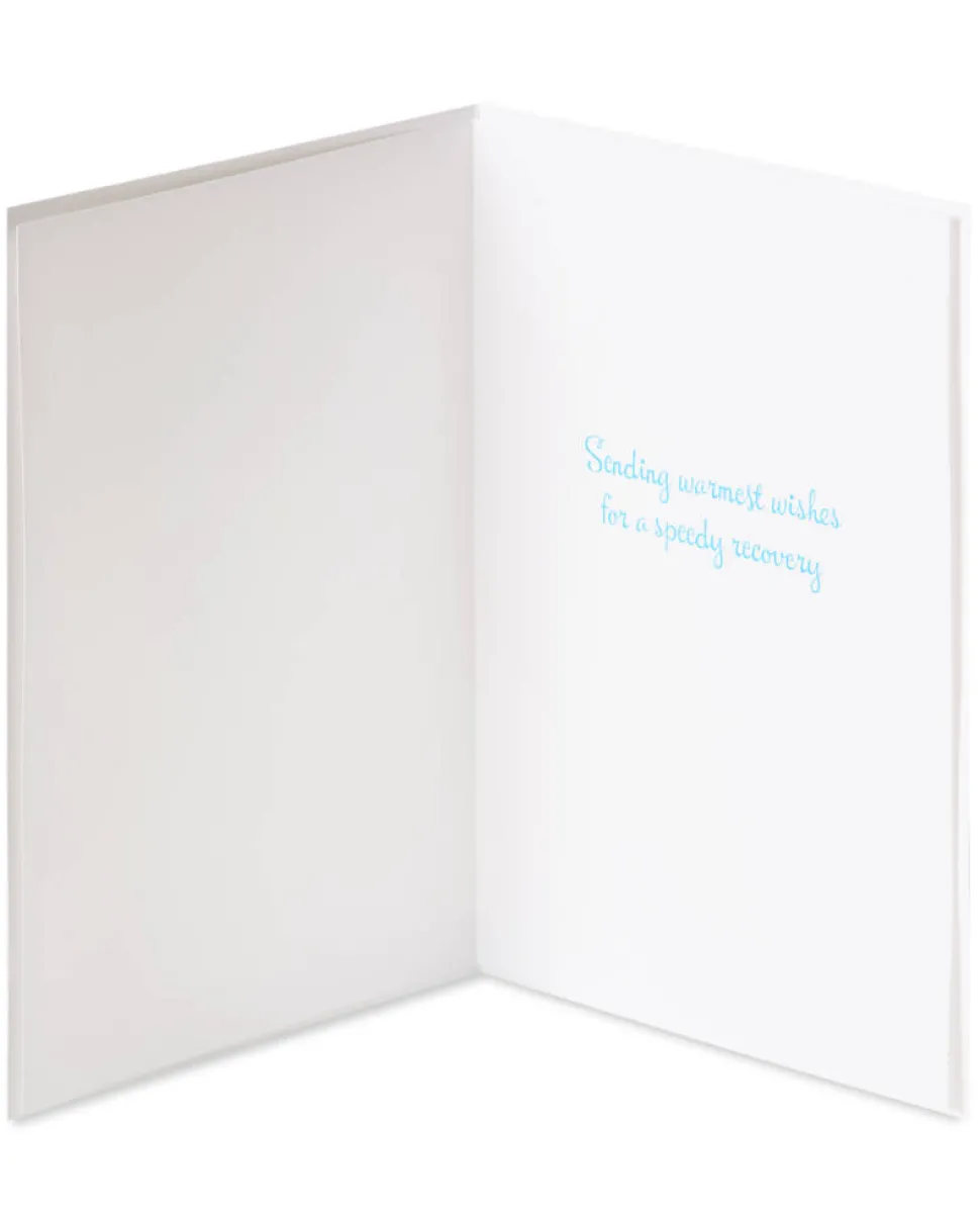 Speedy Recovery Get Well Soon Greeting Card