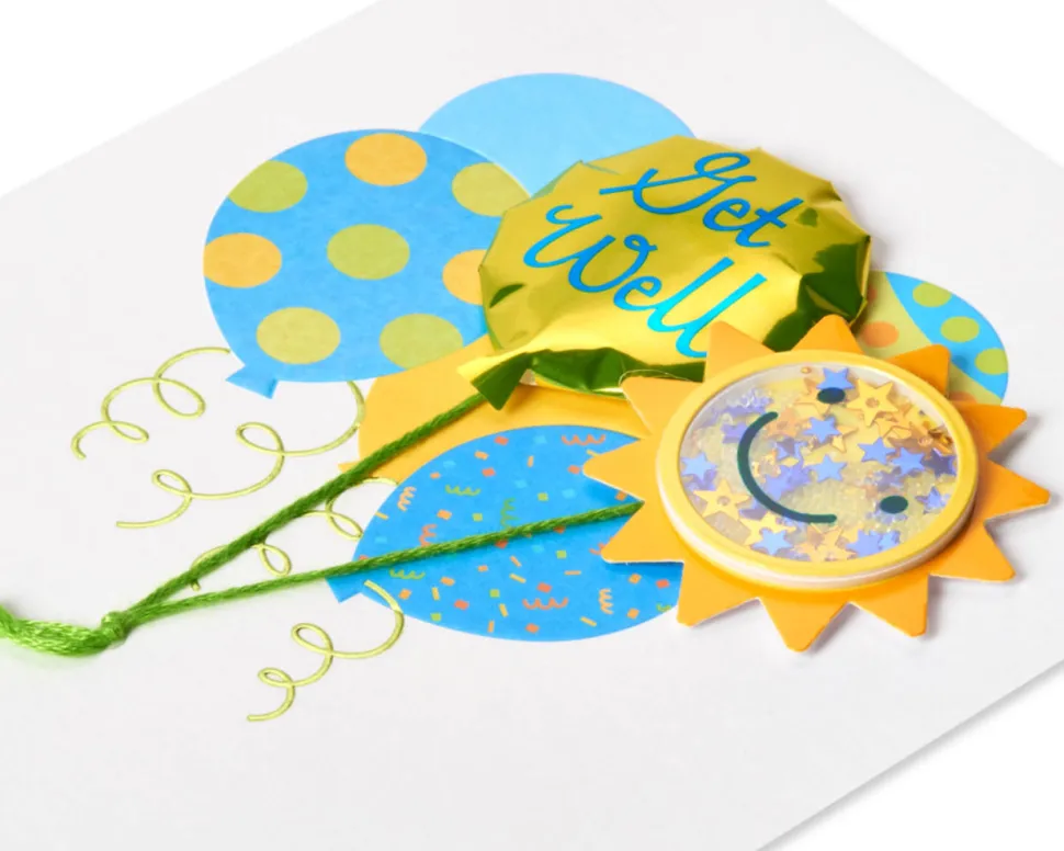 Speedy Recovery Get Well Soon Greeting Card