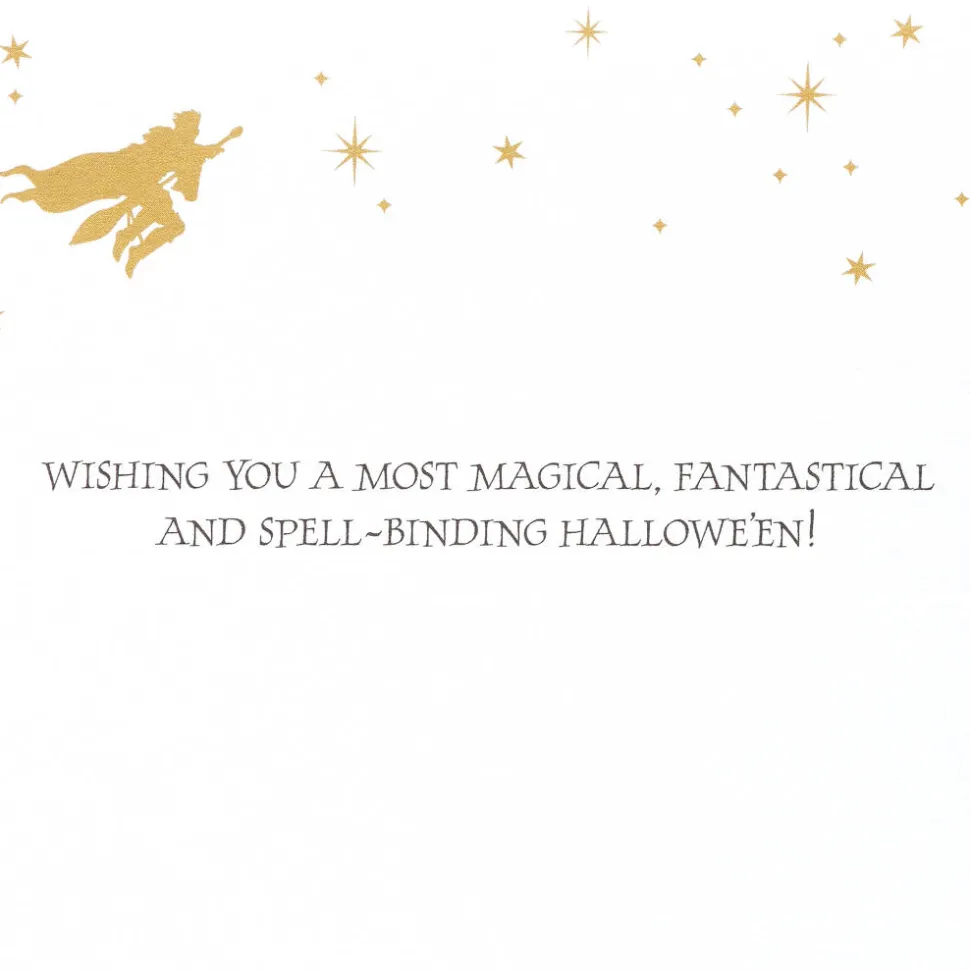 Spell-Binding Halloween Harry Potter Halloween Greeting Card
