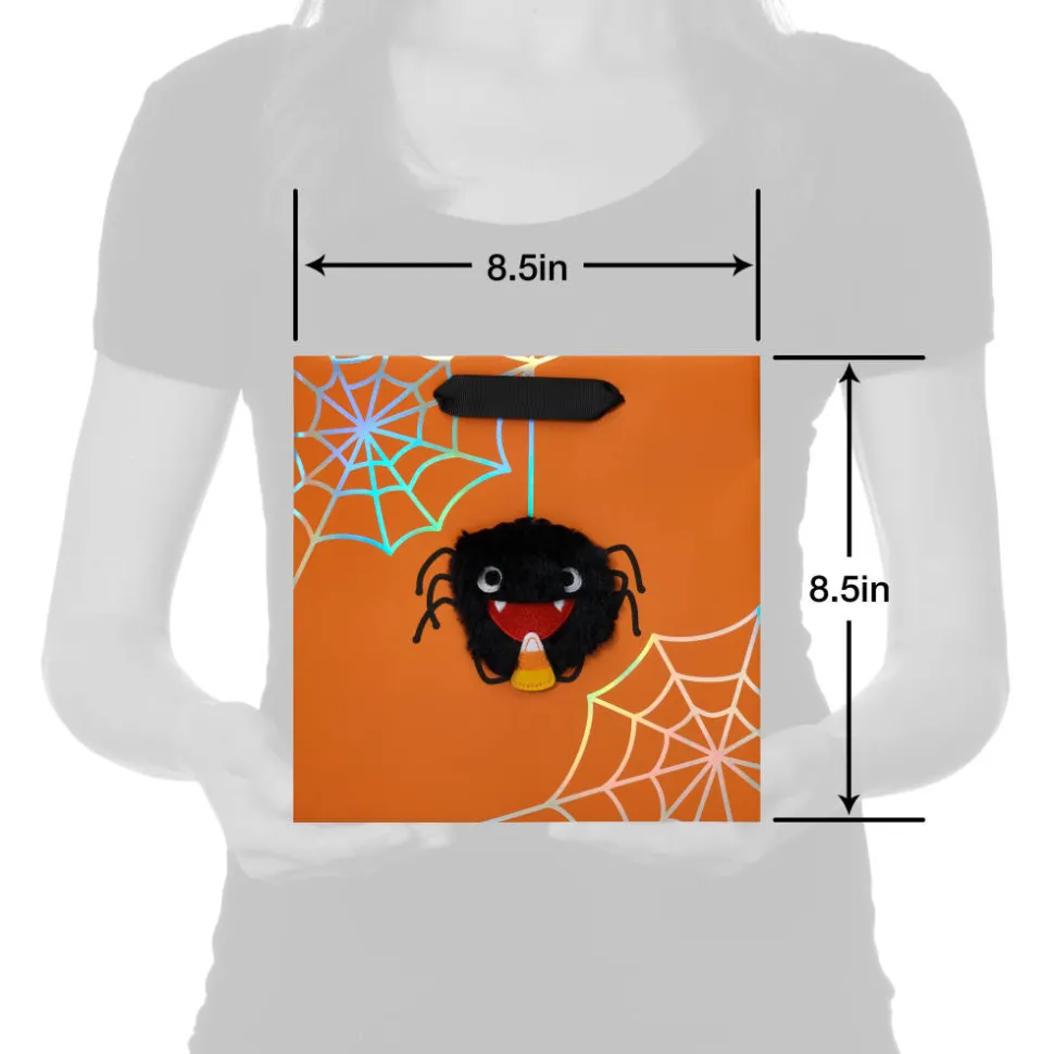 Spider 8.5″ Medium Halloween Gift Bag, 1 Bag