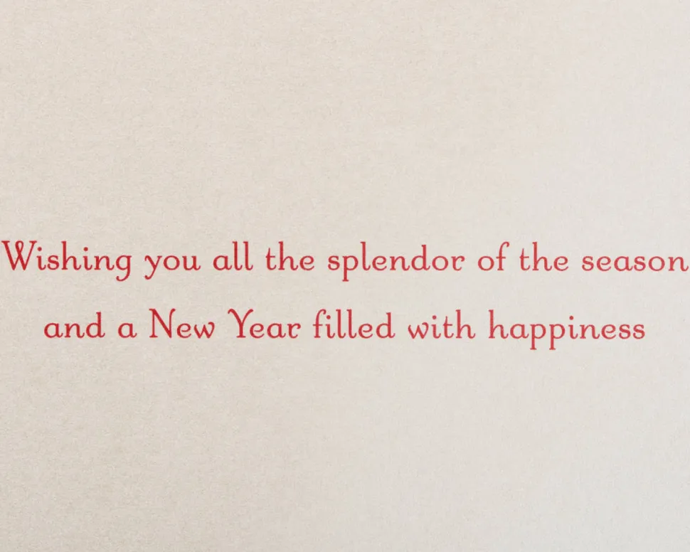 Splendor of the Season Christmas Boxed Cards, 12-Count