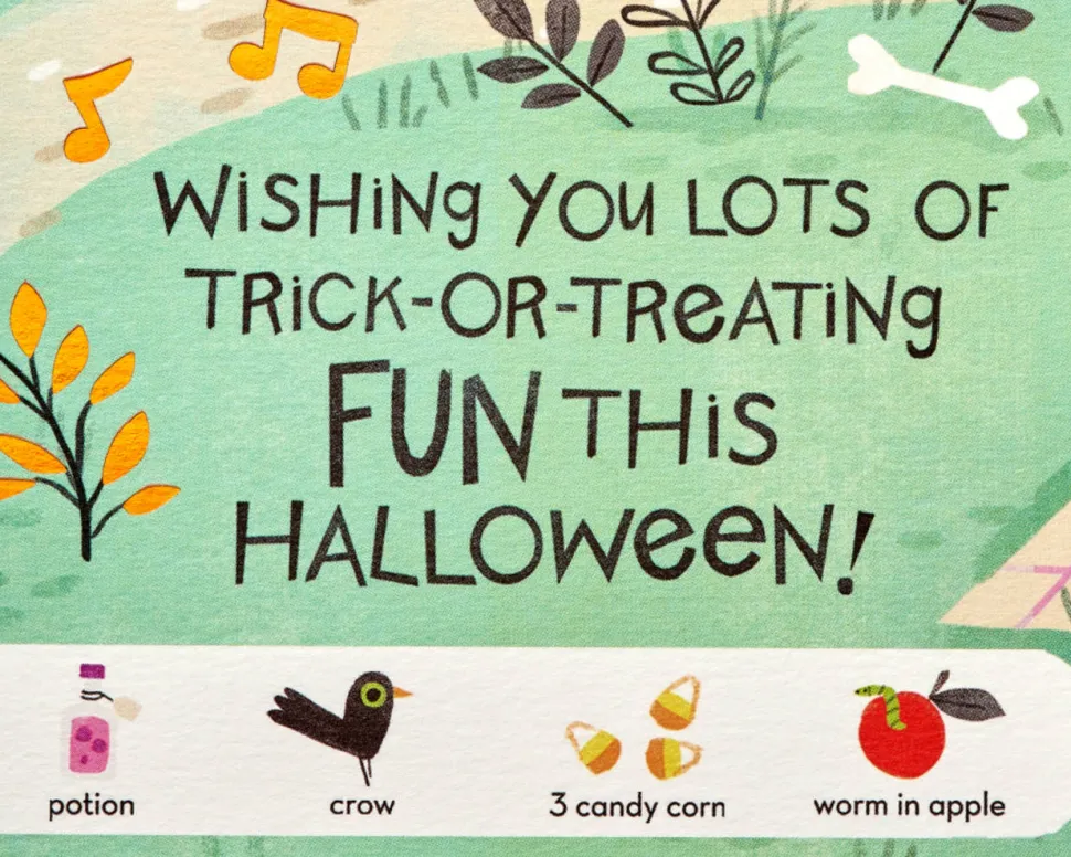 Spooky Party Halloween Greeting Card