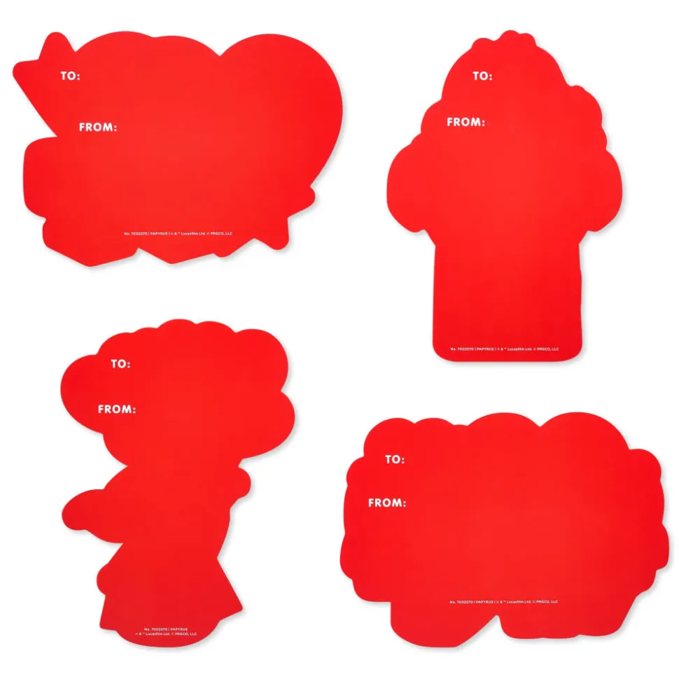 Star Wars Blank Valentines Day Cards and Stickers for Kids, 20-Count