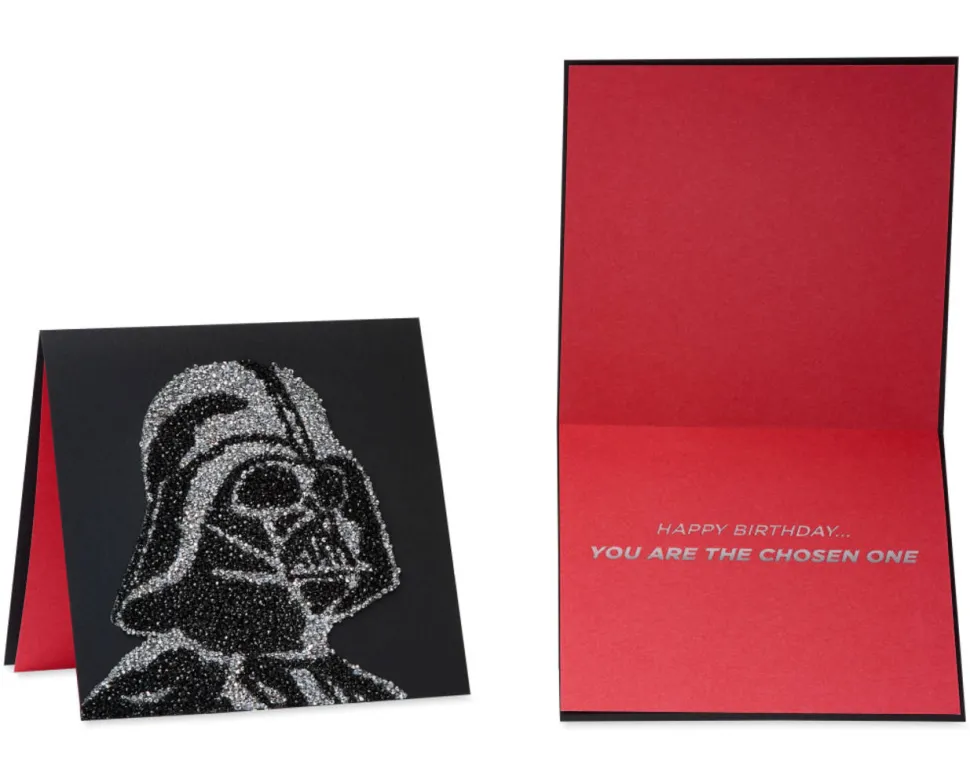 Star Wars Characters Birthday Greeting Card Bundle, 3-Count