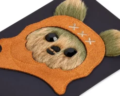 Star Wars Leather Ewok Birthday Greeting Card