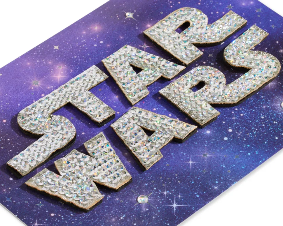Star Wars Logo Birthday Greeting Card