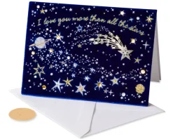 Stars Valentine’s Day Greeting Card