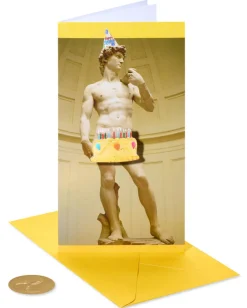 Statue of David Birthday Greeting Card