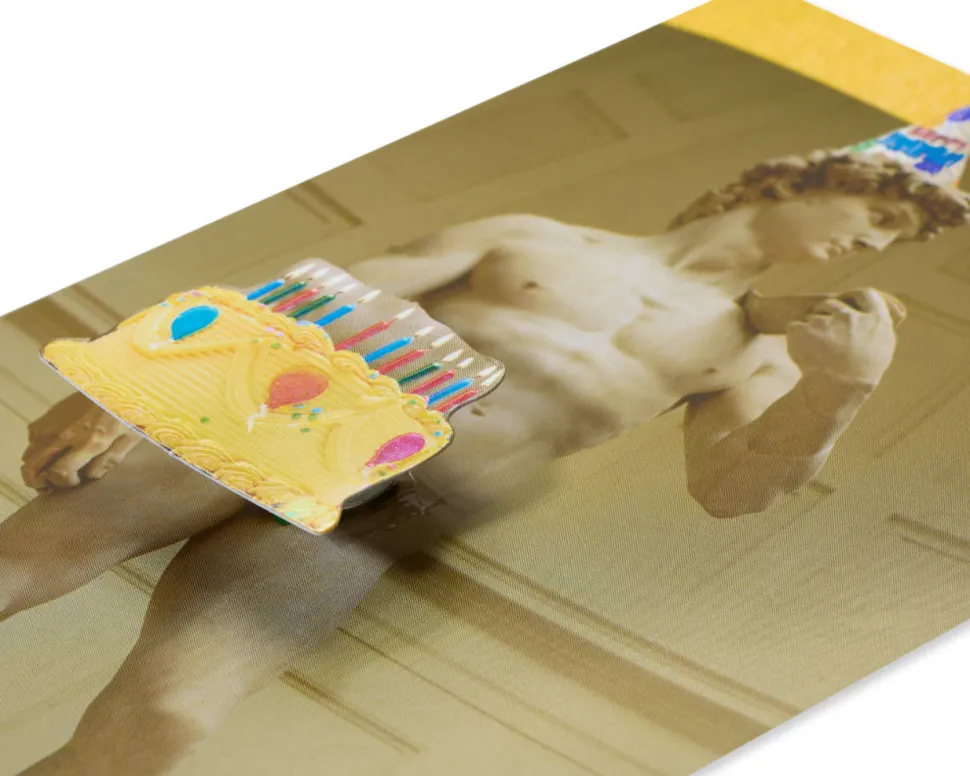 Statue of David Birthday Greeting Card