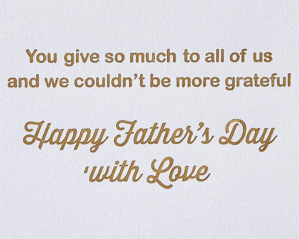 Strong Roots Father’s Day Greeting Card for Grandpa