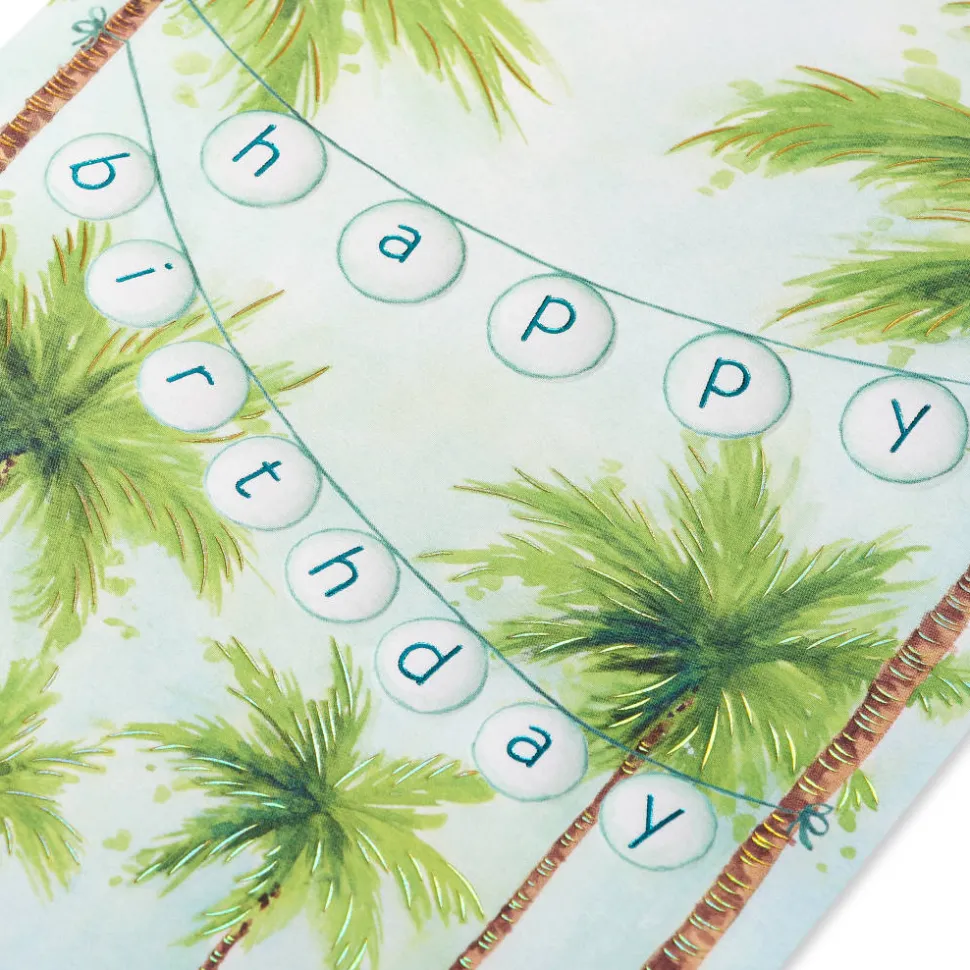 Sunshine and Good Vibes Birthday Greeting Card – Designed by Bella Pilar
