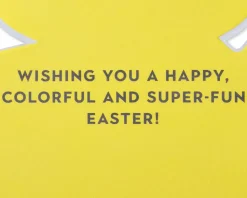 Super-Fun Easter Greeting Card with Coloring Activity