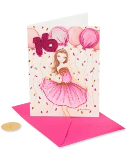Sweet 16 Dress Birthday Greeting Card- Designed by Bella Pilar