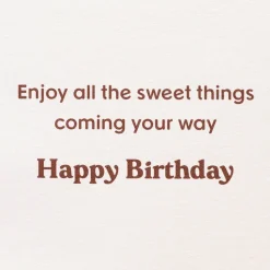 Sweet Things Birthday Greeting Card