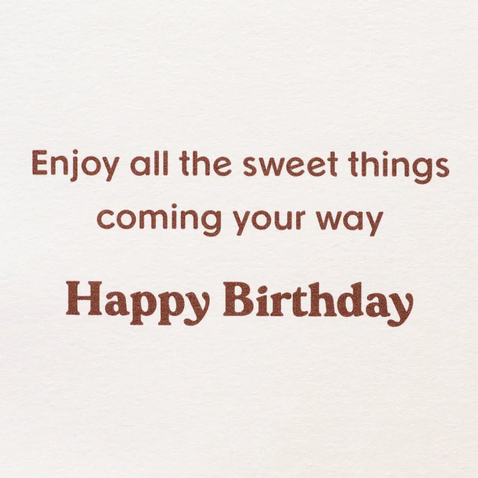 Sweet Things Birthday Greeting Card