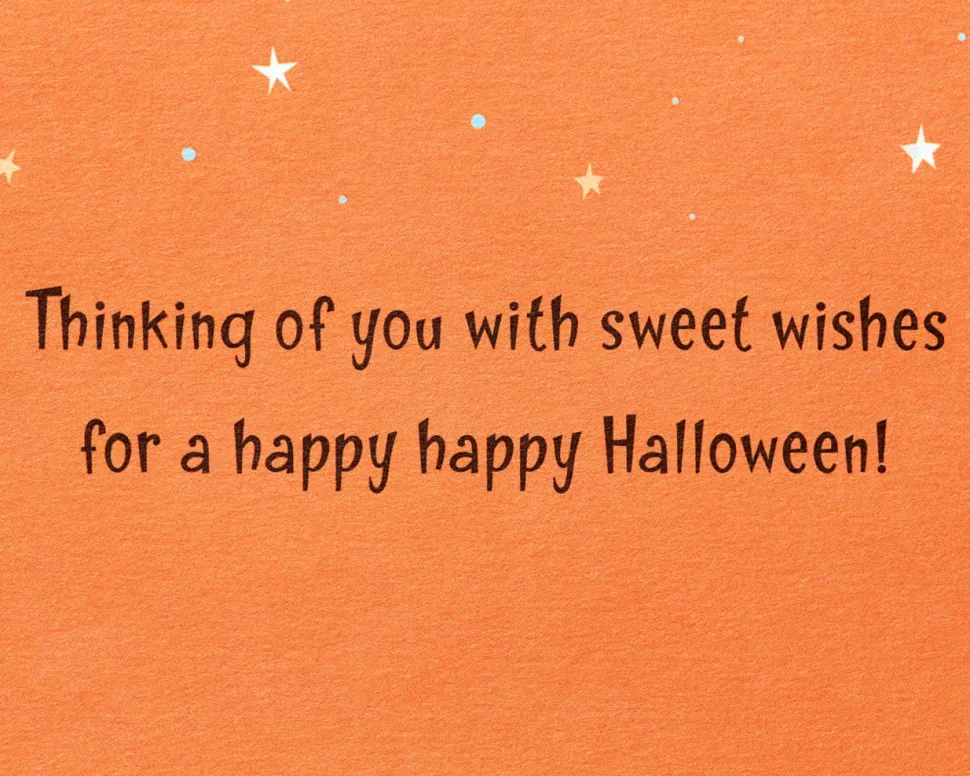 Sweet Wishes Halloween Greeting Card