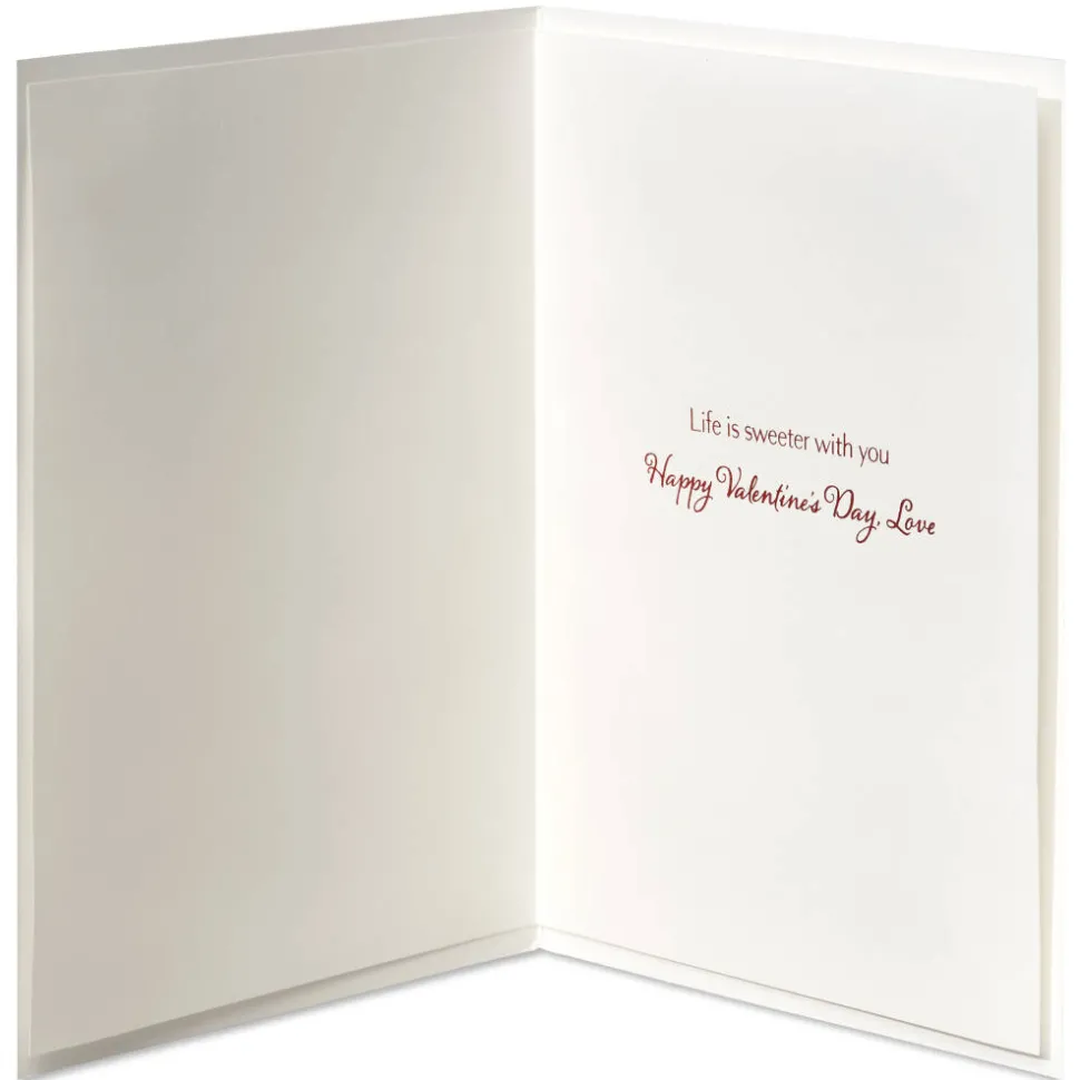 Sweeter With You Valentine’s Day Greeting Card