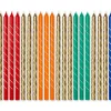 Tall Taper Birthday Candles, 24-Count