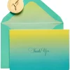 Teal Ombre Boxed Thank You Cards and Envelopes, 16-Count