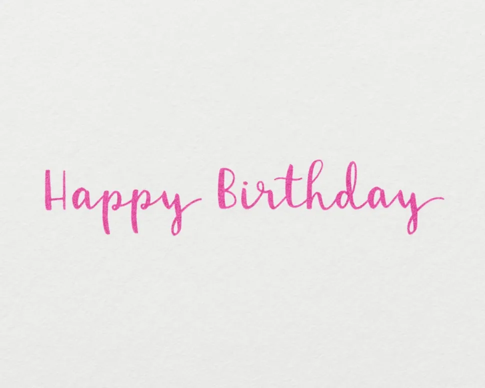 Terrarium Birthday Greeting Card