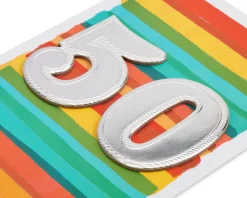 50th Birthday Greeting Card