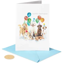 The Best Day Ever Dog Birthday Greeting Card