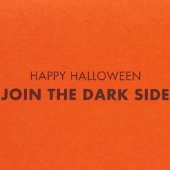 The Darkside Star Wars Halloween Greeting Card