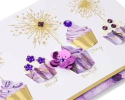 The Highest Regards Birthday Cupcake Greeting Card