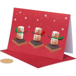 The s’mores the merrier! Christmas Greeting Card