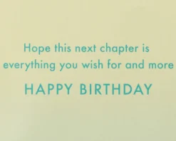 This Next Chapter 30th Birthday Greeting Card