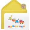 Toy Train Thank You Boxed Blank Note Cards, 12-Count
