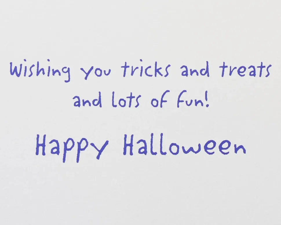 Tricks & Treats Halloween Greeting Card