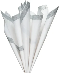 Trio Metallic Tissue Paper, 12-Sheets