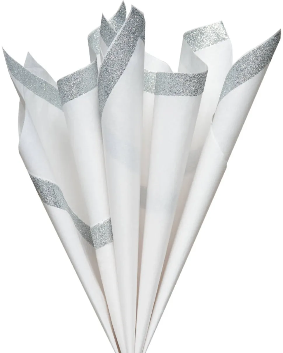 Trio Metallic Tissue Paper, 12-Sheets