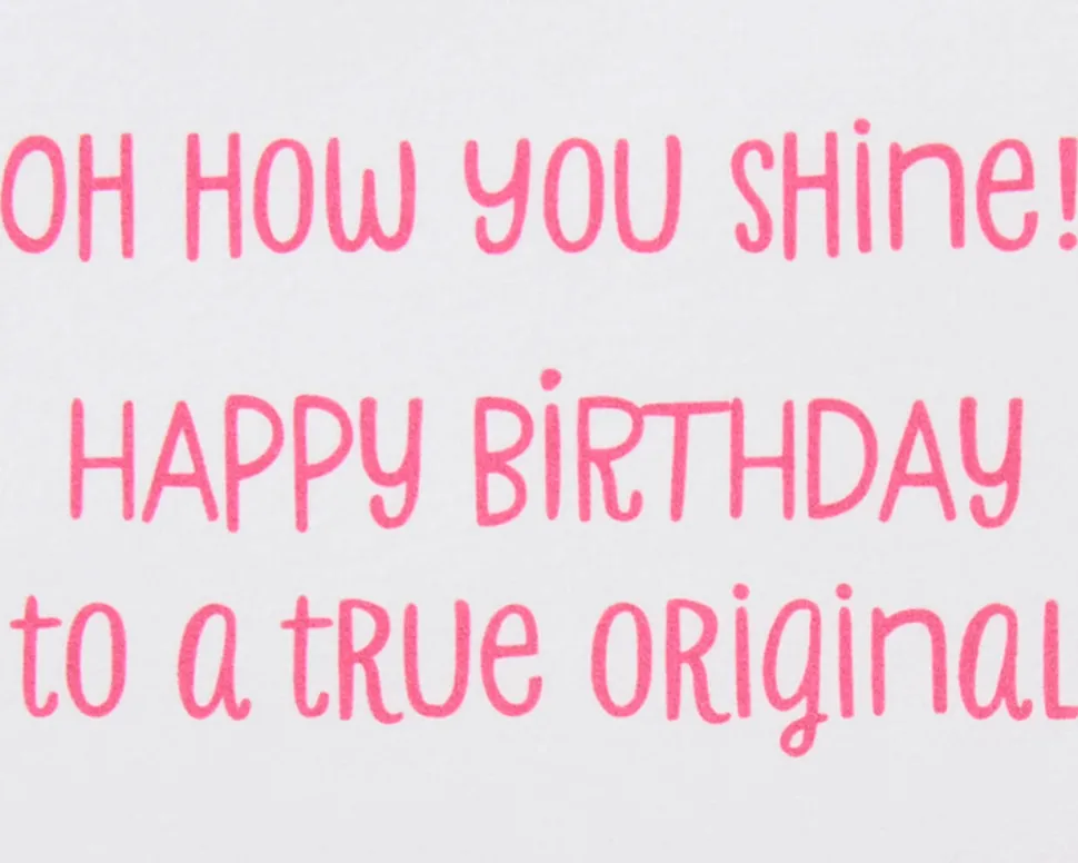 True Original Birthday Greeting Card