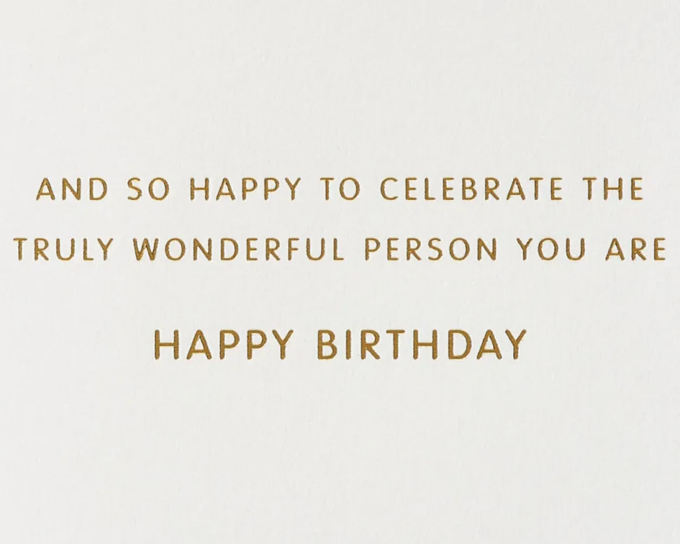 Truly Wonderful Person Birthday Greeting Card for Brother