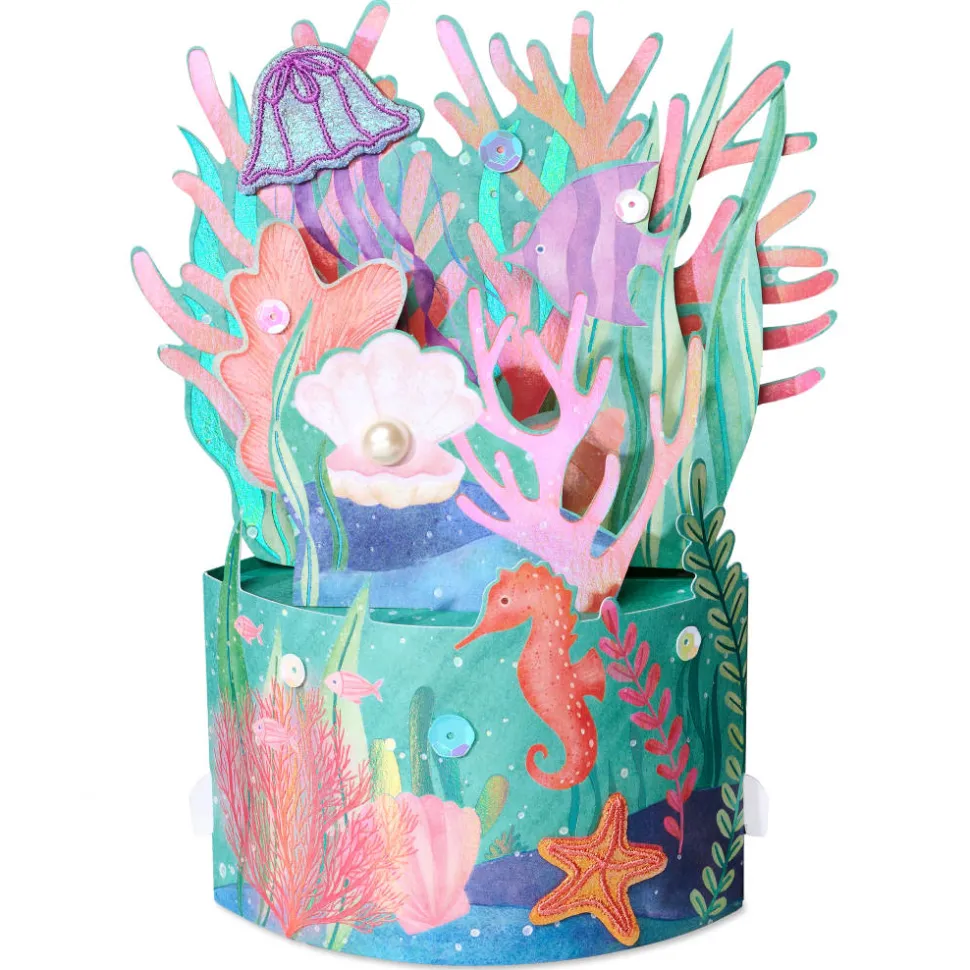 Under the Sea Blank Pop-Up Greeting Card