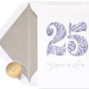 Unforgettable Moments 25th Anniversary Greeting Card for Couple