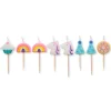 Unicorn Magic Birthday Candles, 10-Count